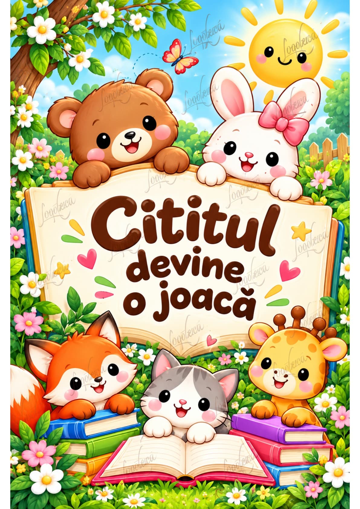 Copertă: Cititul devine o joacă