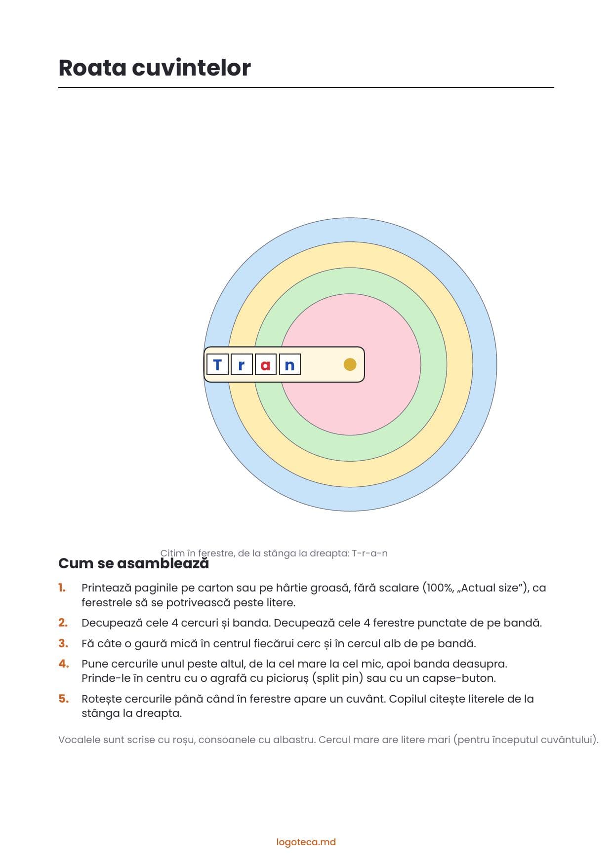 Cover: Word Wheel – reading game with 4 discs
