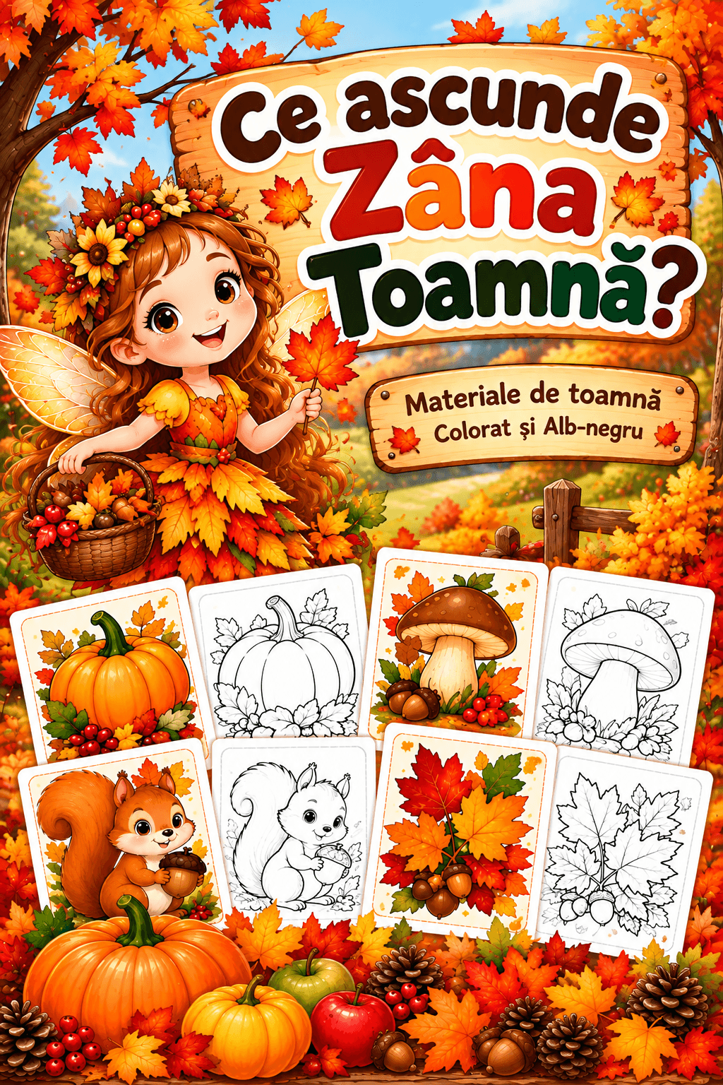 Copertă: Ce ascunde Zâna Toamnă?